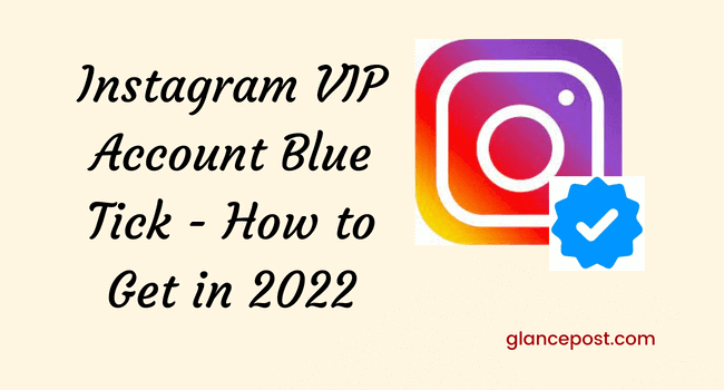 Instagram VIP Account Blue Tick