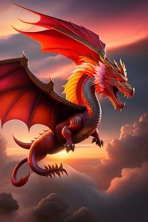 AI image of a dragon